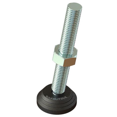 PÉ NIVELADOR ARTICULADO N1 BASE 40 M14 07142 F3 04416 