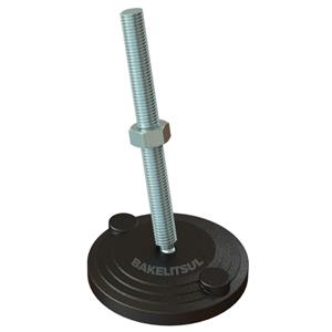 PÉ NIVELADOR ARTICULADO ANTI VIBRAÇÃO N2 BASE 100 M14 05570 F3 02869