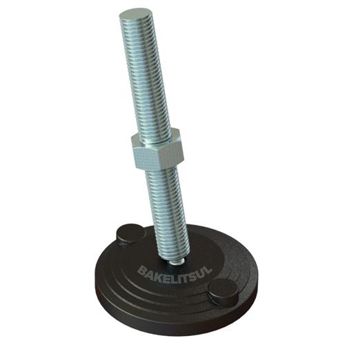 PÉ NIVELADOR ARTICULADO N2 BASE 100 M20 06587 F3 03509 