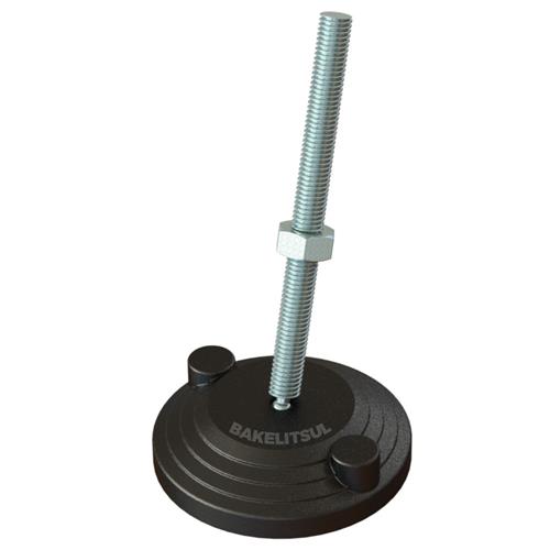 PÉ NIVELADOR ARTICULADO N2 BASE 80 M10 05233 F3 02140 