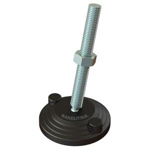 PÉ NIVELADOR ARTICULADO ANTI VIBRAÇÃO N2 BASE 80 M14 05551 F3 02850 