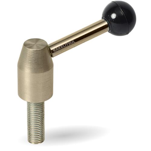 AJUSTADOR ALAVANCA TRAVA FIXA INOX ROSCA EXTERNA-TIPO1 00761 