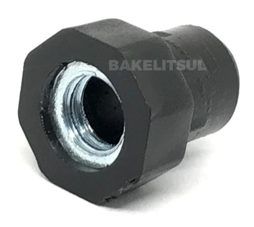 PONTEIRA COM ROSCA PARA TUBOS REDONDOS PT-E1B 01106