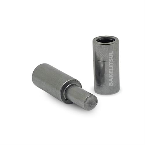 DOBRADIÇA METÁLICA CILÍNDRICA SOLDÁVEL DB-S 02300 