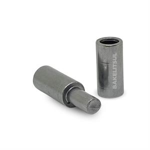 DOBRADIÇA METÁLICA CILÍNDRICA SOLDÁVEL DB-S 02300 