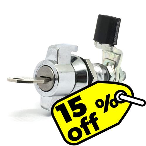 FECHO LINGUETA REGULÁVEL MANOPLA COM CHAVE FC-PJ9 08424 