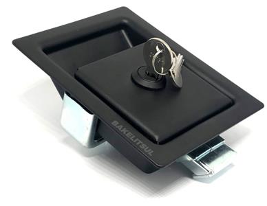 MAÇANETA DE EMBUTIR 124X101 COM CHAVE MF-P64302 11886 