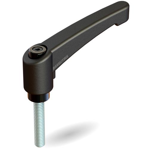 AJUSTADOR ALAVANCA TRAVA 100MM PLÁSTICA ROSCA EXTERNA 3/8" 09095