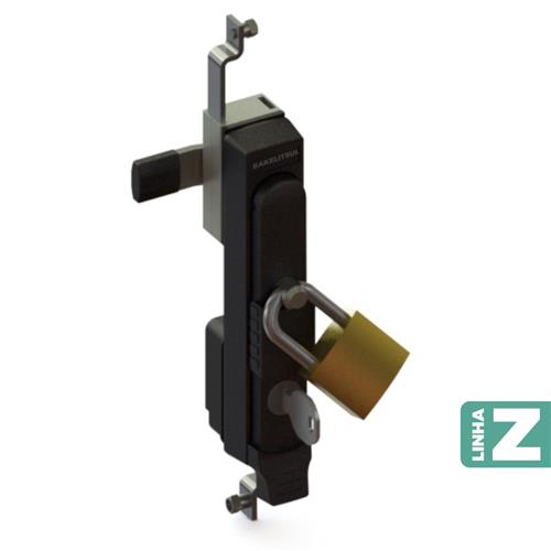 MAÇANETA CREMONA ESCAMOTEÁVEL TRAVA CADEADO COM LINGUETA MF-ZF5 11664 