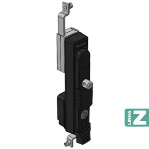MAÇANETA CREMONA ESCAMOTEÁVEL TRAVA CADEADO SEM LINGUETA MF-ZF5.1 07941