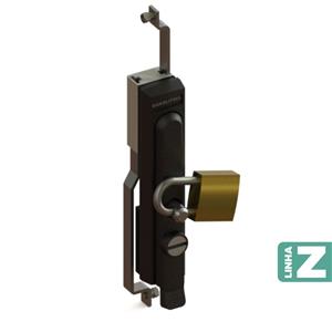 MAÇANETA CREMONA ESCAMOTEÁVEL TRAVA CADEADO SEM LINGUETA MF-ZG1 08014 