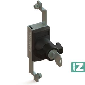 MAÇANETA CREMONA PLANA MANOPLA CHAVE SEM LINGUETA MF-ZM3 04442 