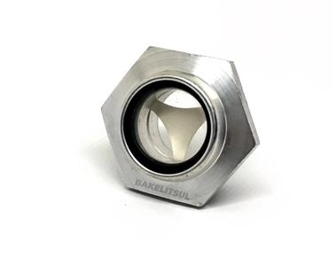 VISOR DE NÍVEL DE ÓLEO SEXTAVADO DE ALUMÍNIO LB-GN743 02319