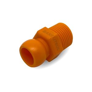 CONECTOR ROSCA EXTERNA PARA FLEXÍVEL PLÁSTICO LB-JP-CON 03714 