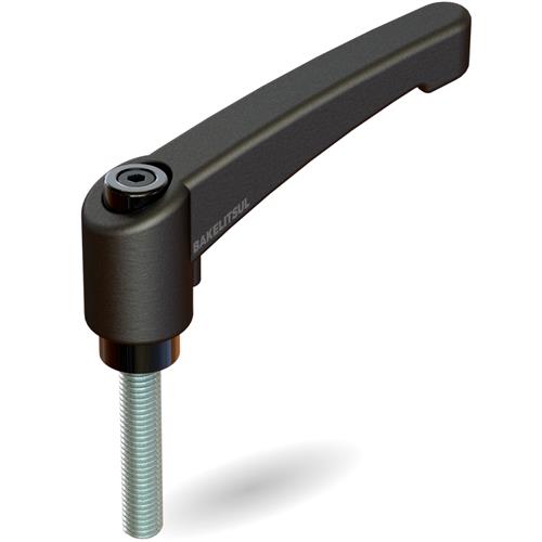 AJUSTADOR ALAVANCA TRAVA 100MM PLÁSTICA ROSCA EXTERNA M10 09167