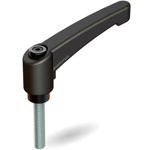 AJUSTADOR ALAVANCA TRAVA 100MM PLÁSTICA ROSCA EXTERNA M10 09167