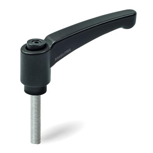 AJUSTADOR ALAVANCA TRAVA 100MM METÁLICA ROSCA EXTERNA-M10 09565 F3 07056 