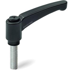 AJUSTADOR ALAVANCA TRAVA 120MM METÁLICA ROSCA EXTERNA-5/8" 09655 F3 07146