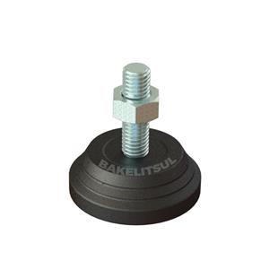 PÉ NIVELADOR ROSCA EXTERNA BASE 40 RÍGIDA 04728 F3 01047 