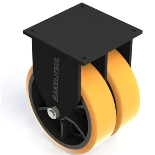 RODÍZIO FIXO PLACA LINHA PESADA 3 - 2800 A 3800KGF FFPU-FPLP3 10853 