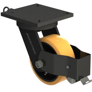 RODÍZIO GIRATÓRIO PLACA LINHA MÉDIA REFORÇADA TRAVA 500 A 900KGF FFPU-GPLMR1T 10867