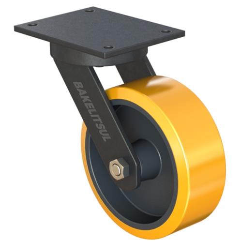 RODÍZIO GIRATÓRIO PLACA LINHA PESADA 1000 A 1400KGF FFPU-GPLP 10813 