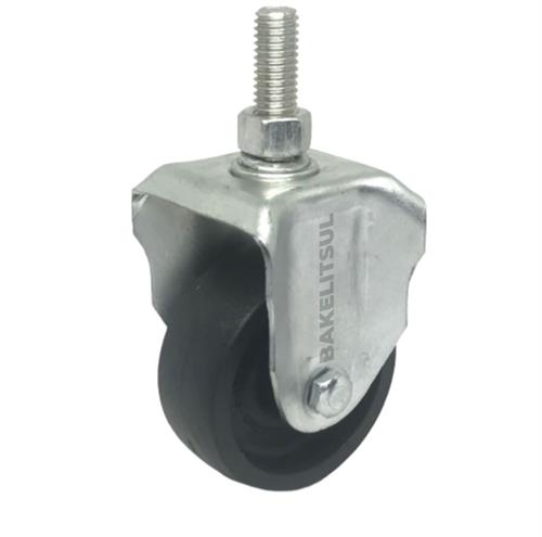 RODÍZIO FIXO ROSCA LINHA LEVE 45 A 160KGF PP-FRLL 12576 