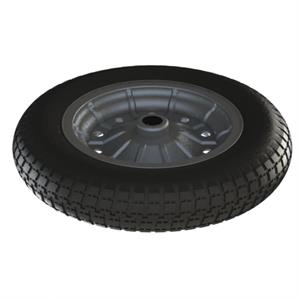 RODA BORRACHA COM C MARA ARO METÁLICO R106.04 01133 