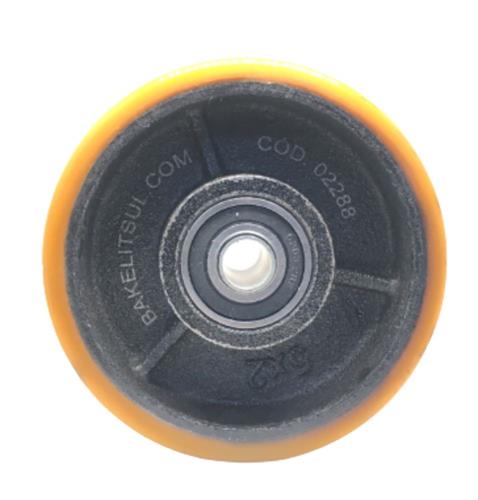 RODA DE FERRO COM POLIURETANO 00191 