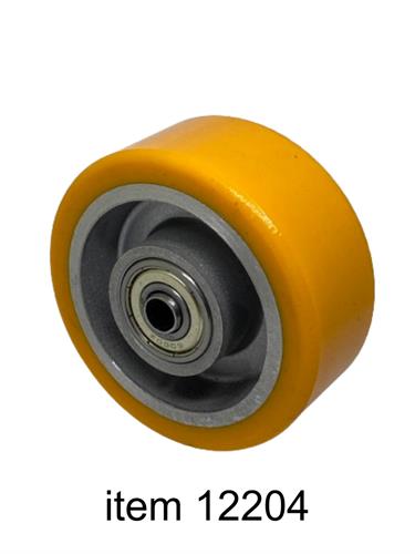 RODA DE FERRO COM POLIURETANO 00191 