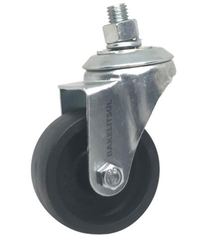 RODÍZIO GIRATÓRIO ROSCA LINHA LEVE 45 A 160KGF PP-GRLL 12586 