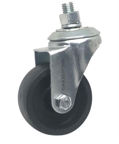 RODÍZIO GIRATÓRIO ROSCA LINHA LEVE 45 A 160KGF PP-GRLL 12586 