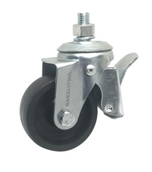 RODÍZIO GIRATÓRIO ROSCA LINHA LEVE TRAVA 45 A 160KGF PP-GRLLT 12596 