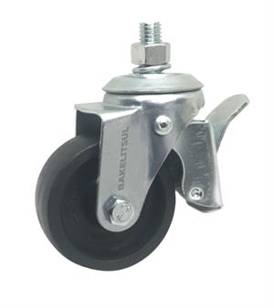 RODÍZIO GIRATÓRIO ROSCA LINHA LEVE TRAVA 45 A 160KGF PP-GRLLT 12596 