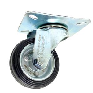 RODÍZIO GIRATÓRIO PLACA LINHA LEVE 80 A 100KGF BR-GPLL 12656 