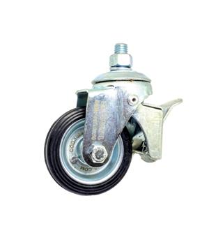 RODÍZIO GIRATÓRIO ROSCA LINHA LEVE TRAVA 80 A 100KGF BR-GRLLT 12665 