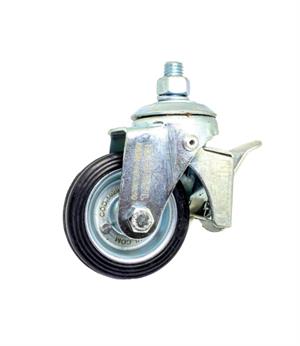 RODÍZIO GIRATÓRIO ROSCA LINHA LEVE TRAVA 80 A 100KGF BR-GRLLT 12665 