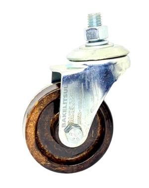 RODÍZIO FIXO ROSCA LINHA LEVE 100 A 200KGF CE-FRLL 12672 