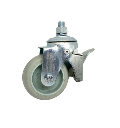 RODÍZIO GIRATÓRIO ROSCA LINHA LEVE TRAVA 65 A 140KGF TP-GRLLT 12643 