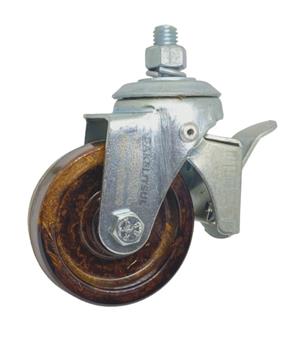 RODÍZIO GIRATÓRIO ROSCA LINHA LEVE TRAVA 100 A 200KGF CE-GRLLT 12688 