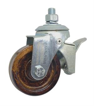 RODÍZIO GIRATÓRIO ROSCA LINHA LEVE TRAVA 100 A 200KGF CE-GRLLT 12688 