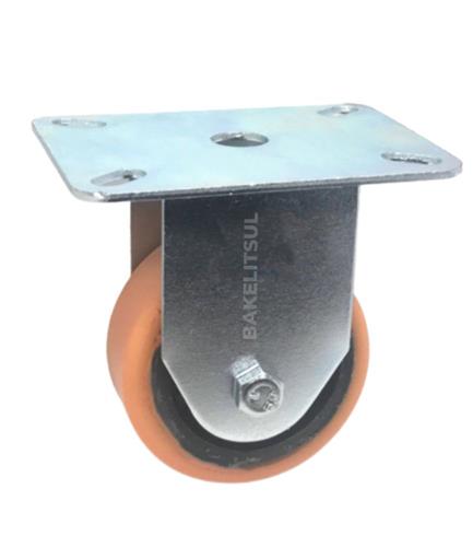 RODÍZIO FIXO PLACA LINHA LEVE 80 A 250KGF FFPU-FPLL 12692 