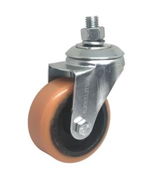 RODÍZIO GIRATÓRIO ROSCA LINHA LEVE 80 A 250KGF FFPU-GRLL 12716 