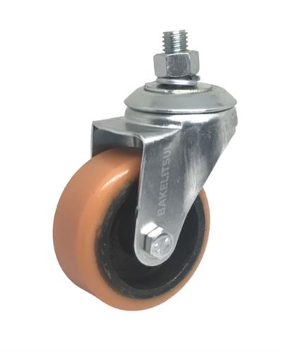 RODÍZIO GIRATÓRIO ROSCA LINHA LEVE 80 A 250KGF FFPU-GRLL 12716 