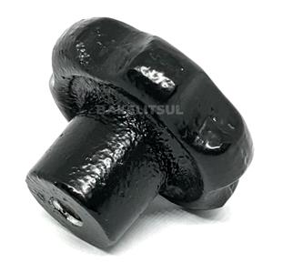 MANÍPULO DE ALUMÍNIO 62MM ROSCA INTERNA 04088 