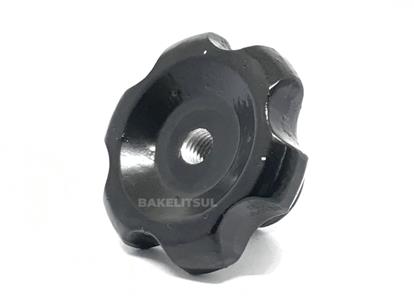 MANÍPULO DE ALUMÍNIO 43MM ROSCA INTERNA PASSANTE 07062 