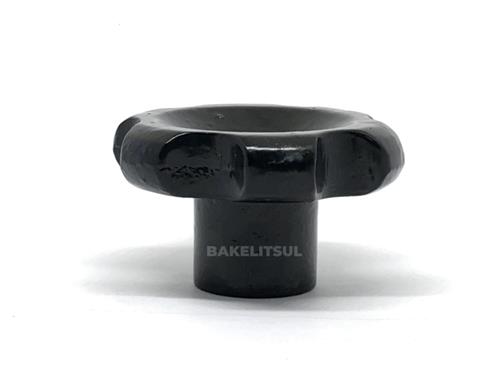 MANÍPULO DE ALUMÍNIO 43MM ROSCA INTERNA PASSANTE 07062 