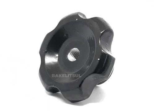 MANÍPULO DE ALUMÍNIO 43MM ROSCA INTERNA PASSANTE 07062 