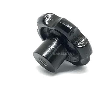 MANÍPULO DE ALUMÍNIO 43MM ROSCA INTERNA PASSANTE 07062 