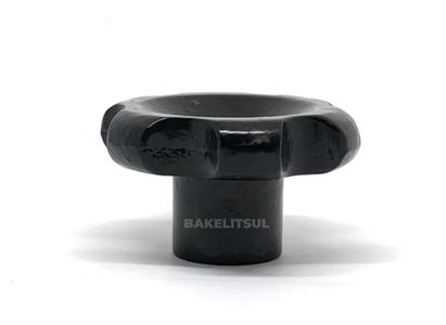 MANÍPULO DE ALUMÍNIO 43MM ROSCA INTERNA PASSANTE 07062 